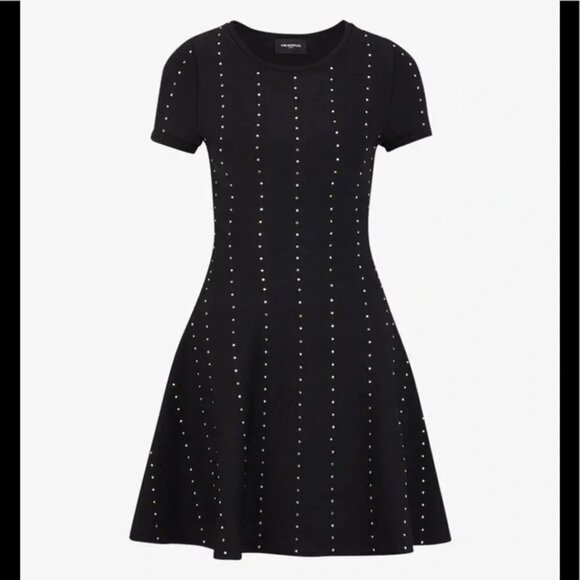 THE KOOPLES Studded Knit Dress Size 1 - Picture 3 of 11